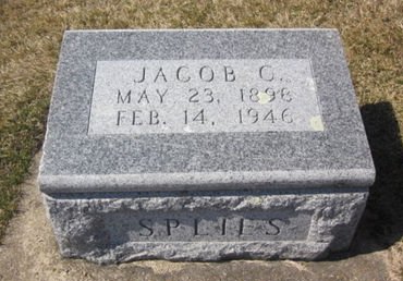 SPLIES, JACOB C. - Clayton County, Iowa | JACOB C. SPLIES 