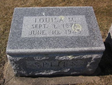 SPLIES, LOUISA M. - Clayton County, Iowa | LOUISA M. SPLIES 