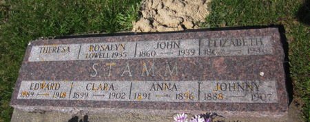 BURR STAMM, ELIZABETH - Clayton County, Iowa | ELIZABETH BURR STAMM 