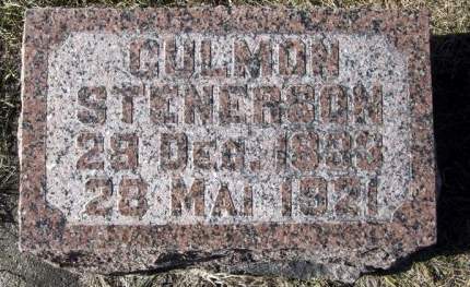 STENERSON, GULMON - Clayton County, Iowa | GULMON STENERSON 