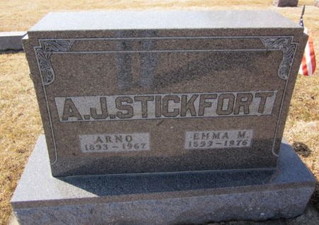 STICKFORT, EMMA M. - Clayton County, Iowa | EMMA M. STICKFORT 