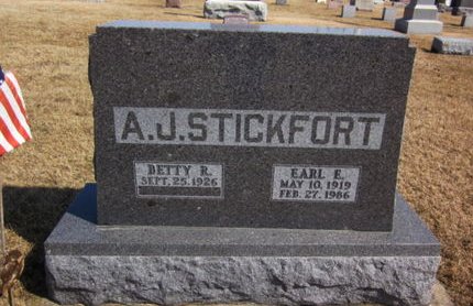 STICKFORT, BETTY R. - Clayton County, Iowa | BETTY R. STICKFORT 