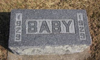 STICKFORT, BABY - Clayton County, Iowa | BABY STICKFORT 