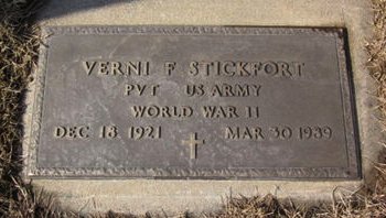 STICKFORT, VERNI F. - Clayton County, Iowa | VERNI F. STICKFORT 