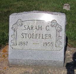 STOEFFLER, SARAH 'CORA' - Clayton County, Iowa | SARAH 'CORA' STOEFFLER 
