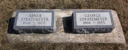 STRATEMEYER, GEORGE - Clayton County, Iowa | GEORGE STRATEMEYER 
