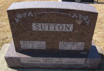 SUTTON, RUTH C. - Clayton County, Iowa | RUTH C. SUTTON 