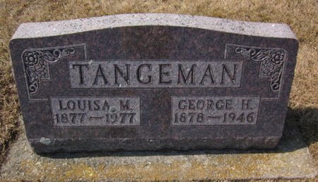 TANGEMAN, LOUISA M. - Clayton County, Iowa | LOUISA M. TANGEMAN 