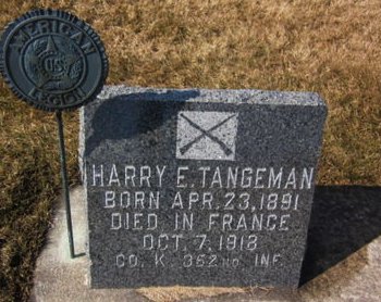 TANGEMAN, HARRY E.. - Clayton County, Iowa | HARRY E.. TANGEMAN 