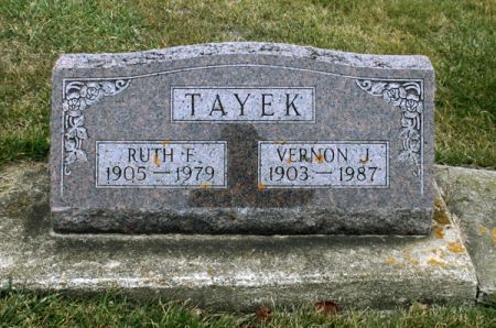 TAYEK, RUTH F. - Clayton County, Iowa | RUTH F. TAYEK 