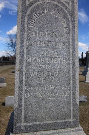 THOMA, WILHELM H. - Clayton County, Iowa | WILHELM H. THOMA 