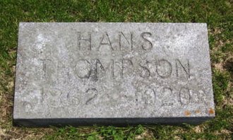 THOMPSON, HANS - Clayton County, Iowa | HANS THOMPSON 