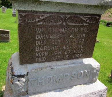 THOMPSON, BARBRO - Clayton County, Iowa | BARBRO THOMPSON 