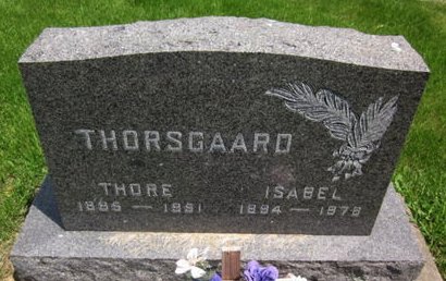 THORSGAARD, THORE - Clayton County, Iowa | THORE THORSGAARD 