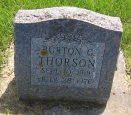 THORSON, BURTON G. - Clayton County, Iowa | BURTON G. THORSON 