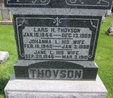 THOVSON, JANE L. - Clayton County, Iowa | JANE L. THOVSON 