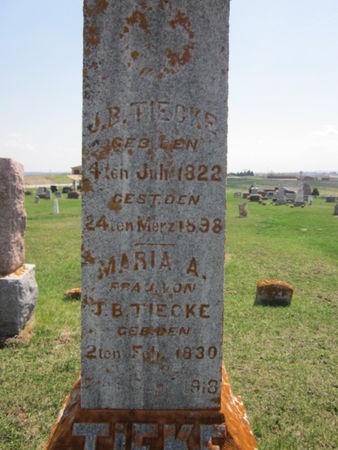 TIECKE, MARIA A. - Clayton County, Iowa | MARIA A. TIECKE 