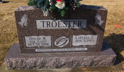 TROESTER, OSCAR W. - Clayton County, Iowa | OSCAR W. TROESTER 