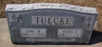 TUECKE, CARL W. - Clayton County, Iowa | CARL W. TUECKE 