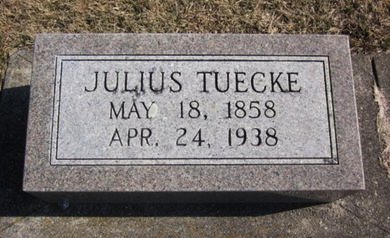 TUECKE, JULIUS - Clayton County, Iowa | JULIUS TUECKE 