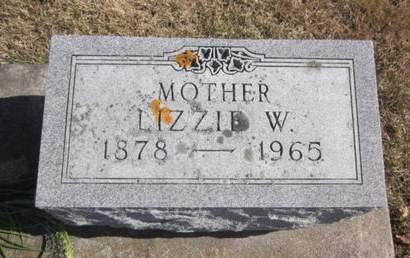 TUECKE, LIZZIE W. - Clayton County, Iowa | LIZZIE W. TUECKE 