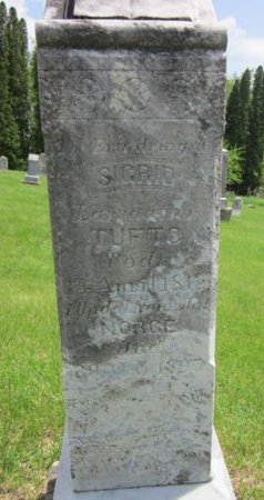 TUFTO, SIGRID LARSDATTER - Clayton County, Iowa | SIGRID LARSDATTER TUFTO 