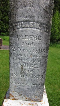 ULBERG, TOLLEIK T. - Clayton County, Iowa | TOLLEIK T. ULBERG 