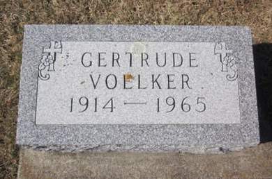 VOELKER, GERTRUDE - Clayton County, Iowa | GERTRUDE VOELKER 