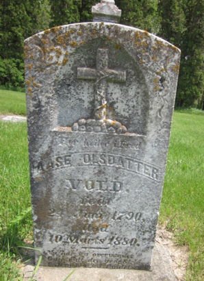 VOLD, AASE OLSDATTER - Clayton County, Iowa | AASE OLSDATTER VOLD 