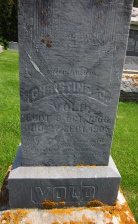 VOLD, CHRISTINE O. - Clayton County, Iowa | CHRISTINE O. VOLD 