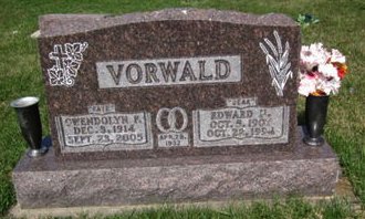 SCHLAKE VORWALD, GWENDOLYN F. - Clayton County, Iowa | GWENDOLYN F. SCHLAKE VORWALD 