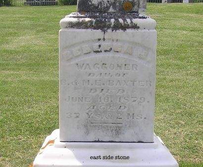 BAXTER WAGGONER, REBECCA  J. - Clayton County, Iowa | REBECCA  J. BAXTER WAGGONER 