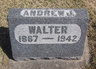 WALTER, ANDREW J. - Clayton County, Iowa | ANDREW J. WALTER 