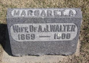WALTER, MARGARET A. - Clayton County, Iowa | MARGARET A. WALTER 