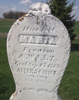 WALZ, MARIA - Clayton County, Iowa | MARIA WALZ 