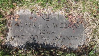 WEBBER, ALBERT A. - Clayton County, Iowa | ALBERT A. WEBBER 