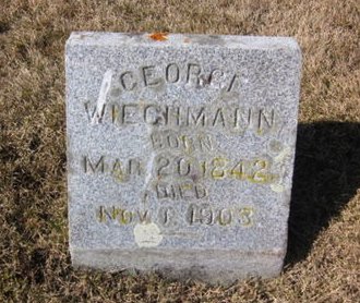 WIEGHMANN, GEORGE - Clayton County, Iowa | GEORGE WIEGHMANN 
