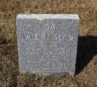 WIEGHMAN, IDA - Clayton County, Iowa | IDA WIEGHMAN 
