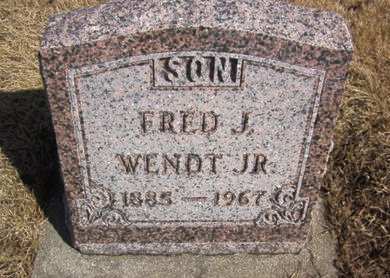 WENDT, FRED J. JR. - Clayton County, Iowa | FRED J. JR. WENDT 