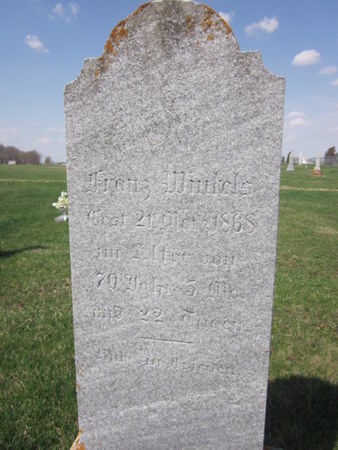 WINKELS, FRANZ - Clayton County, Iowa | FRANZ WINKELS 