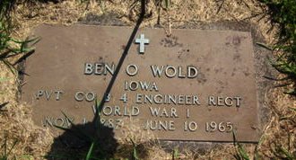WOLD, BEN O. - Clayton County, Iowa | BEN O. WOLD 