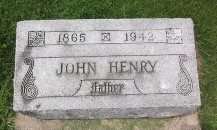 ZIEGLER, JOHN HENRY - Clayton County, Iowa | JOHN HENRY ZIEGLER 