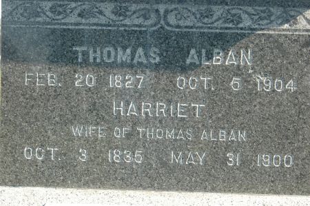 ALBAN, HARRIET - Clinton County, Iowa | HARRIET ALBAN 