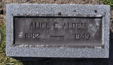 ALDEN, ALICE C. - Clinton County, Iowa | ALICE C. ALDEN 
