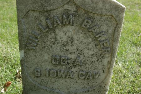 BAKER, WILLIAM - Clinton County, Iowa | WILLIAM BAKER 