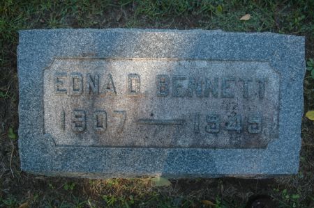 BENNETT, EDNA D. - Clinton County, Iowa | EDNA D. BENNETT 