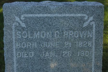 BROWN, SOLMON C. - Clinton County, Iowa | SOLMON C. BROWN 