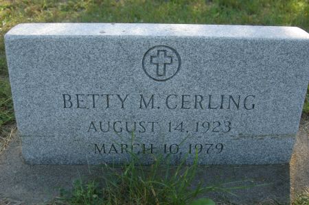CERLING, BETTY M. - Clinton County, Iowa | BETTY M. CERLING 