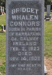 WHALEN CONORS, BRIDGET - Clinton County, Iowa | BRIDGET WHALEN CONORS 