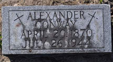 CONWAY, ALEXANDER - Clinton County, Iowa | ALEXANDER CONWAY 